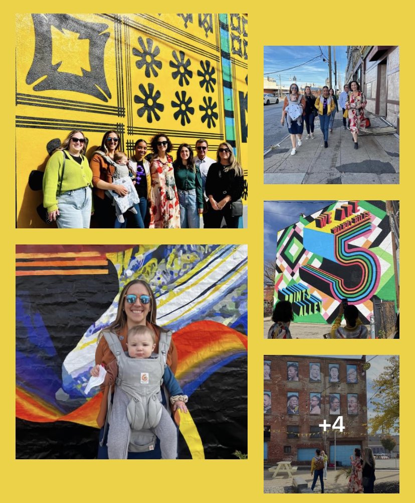 VirginiaTallent's tweet photo. Thanks @ArtWorksCincy for a phenomenal tour and visit with @CityOfCincy team #wearewalnuthills #TeamCincinnati https://t.co/dTs3PSCaDi