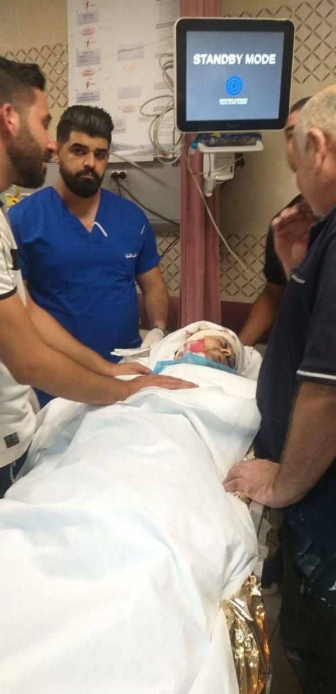 Timesofgaza's tweet photo. With a bullet in the head, the lsraeli occupation forces take the life of the Palestinian young man Rabi Arafah (32) at a military checkpoint near Qalqilya. https://t.co/J0xtnkucsQ