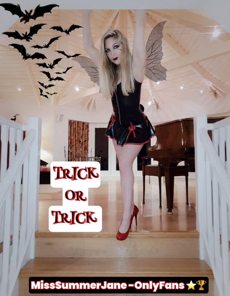 😈TRICK Or TRICK👻🎃👻🎃👻
Come play my game

You’re the victim 💔
