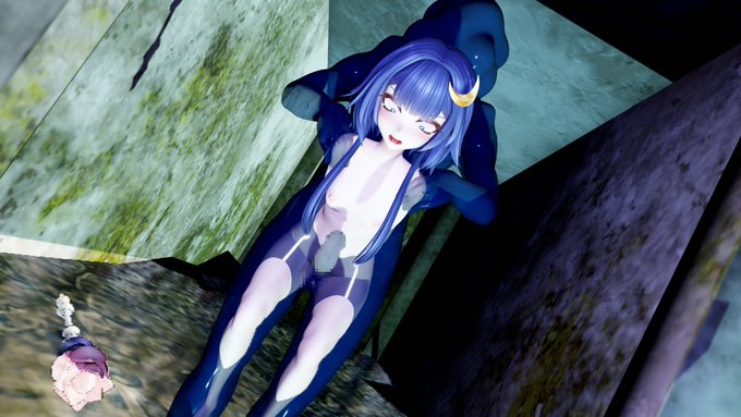 捕まってとんでもない位置に取り込まれるロゼスタ・ムーンチャン 