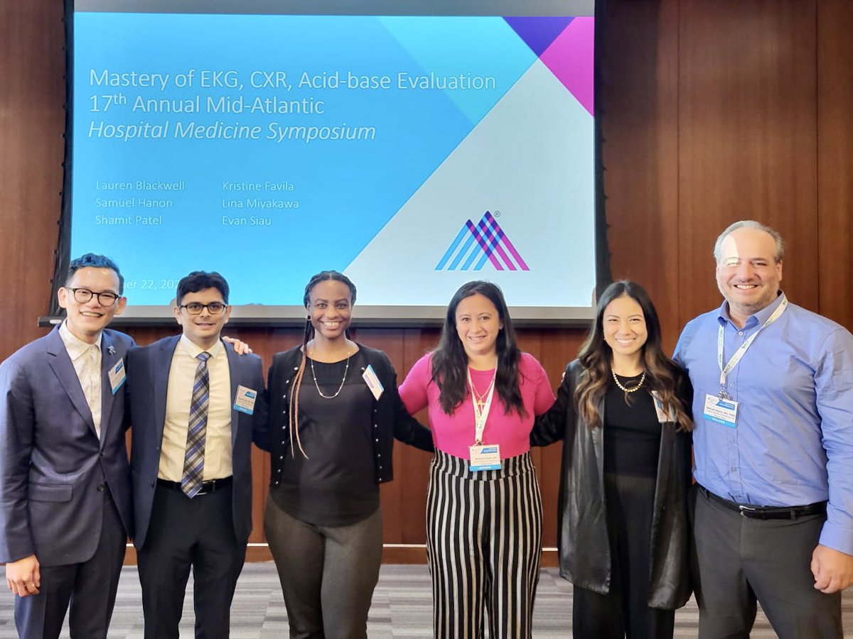 LinaMiyakawa's tweet photo. Last session of this 2-day extravaganza! Save the best for last?

🫀Kristine Favila &amp; Sam Hanon: EKG
🫁@evsiau &amp; me: CXR
💉Shamit Patel &amp; @DoctorBlackwell: ABG

Thanks to @SocietyHospMed @MountSinaiNYC @DOMSinaiNYC for having us &amp; @MountSinai_ICCM @MSBI_IM for support always https://t.co/bbKLdJRxwL