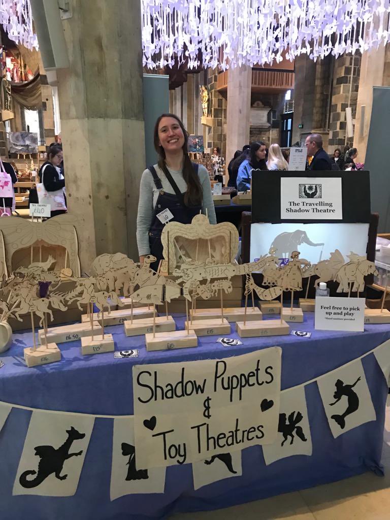 Travelling Shadows (@ttshadowtheatre) on Twitter photo Thank you so much for all the support today <a href="/thecraftandflea/">Craft & Flea</a> in #Sheffield. It’s really appreciated. Every time you purchase from an independent seller it really does make their day. Thank you☀️ 🌈 Time to rest now 🙂 #shadow #shadowpuppet #puppet #toytheatre #lasercut #lasercut Thank you so much for all the support today <a href="/thecraftandflea/">Craft & Flea</a> in #Sheffield. It’s really appreciated. Every time you purchase from an independent seller it really does make their day. Thank you☀️ 🌈 Time to rest now 🙂 #shadow #shadowpuppet #puppet #toytheatre #lasercut #lasercut