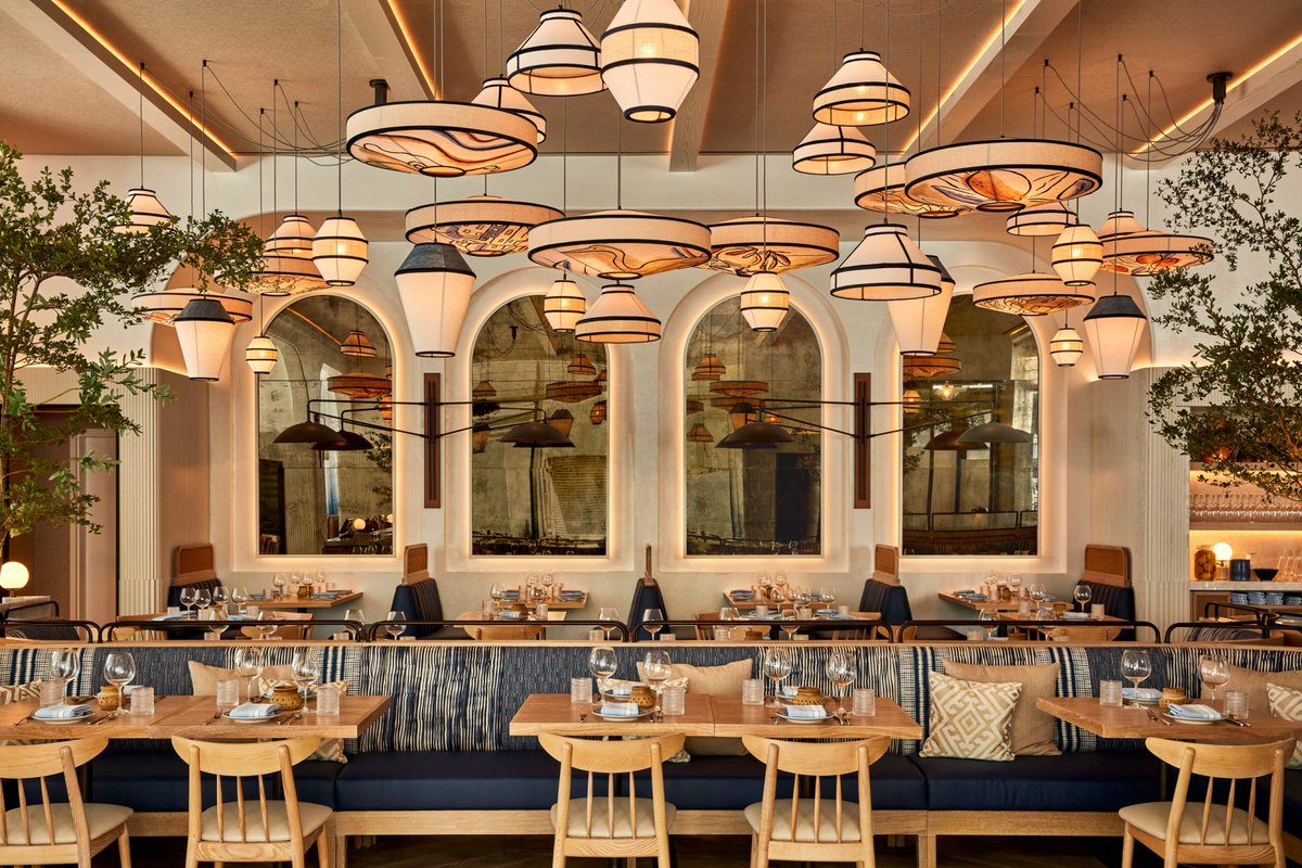 Dezeen on Twitter "Zaytinya NYC restaurant by Rockwell Group