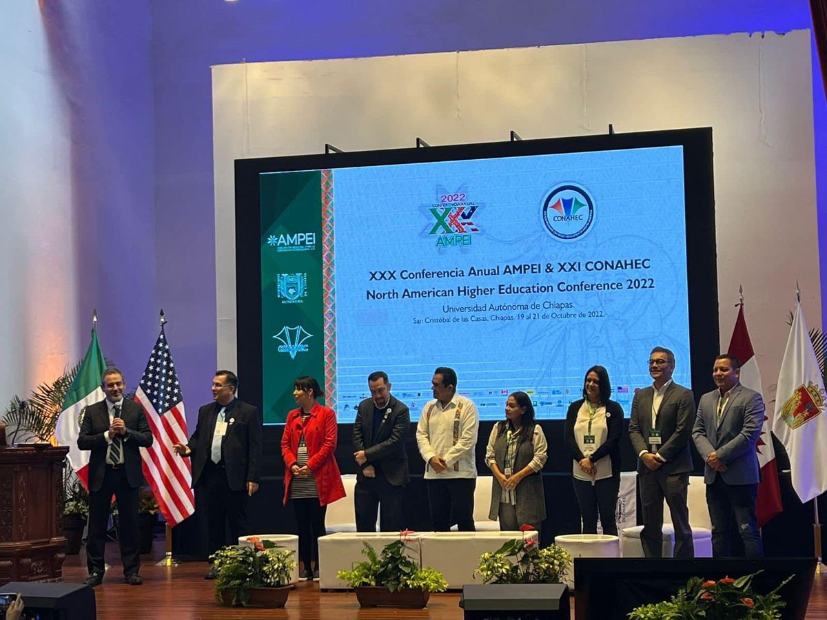 sofia_orozco's tweet photo. Muchas felicidades a #AMPEI y #CONAHEC por los resultados de la "XXX Conferencia Anual 2022 y XXI Conferencia Anual de CONAHEC". "Migración e Inclusión:desafíos y oportunidades para una #educacióninternacional sostenible. #Gracias @RectorUNACH y todo el equipo. #educaciónsuperior https://t.co/QJqcuMCNz7
