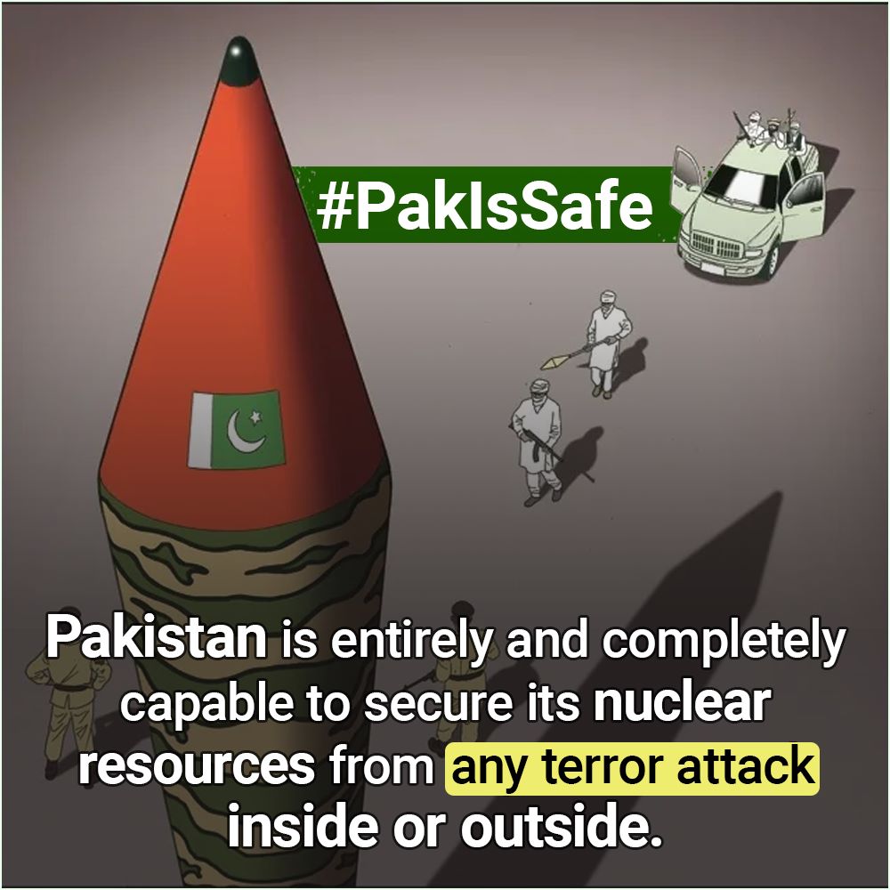 ayatzara48's tweet photo. پاکستان کی جوہری صلاحیت، بھارت کے ساتھ بحران کو ناپسندیدہ سطح تک بڑھنے سے محدود کرنے کا بنیادی عنصر رہی ہے۔
#PakIsSafe https://t.co/LsVTh97Lcv