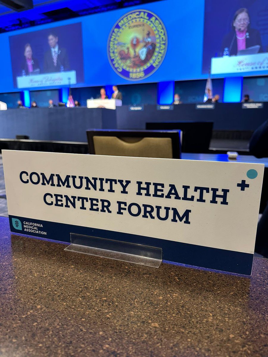 dcr_25's tweet photo. On behalf of @CPCA spending the weekend @CMAdocs House of Delegates with the newly established Community Health Center forum. The new forum for CHC physicians will collectively harness their voices and power to better health outcomes for their patients. https://t.co/13tocMaLEH