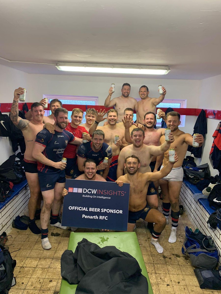 PenarthRFC's tweet photo. 5 from 5 🏉
Thanks to @DCWgroup_ for supplying the post match beers for both teams once again!
Apologies if your having your tea 🤮🤮
#fivefromfive #upthebears 🐻 https://t.co/WBj0Gm86hF
