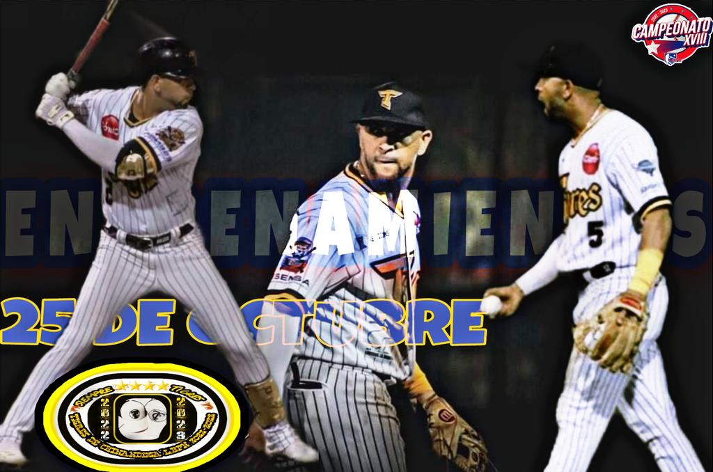 😬😲😳Esto está a la vuelta de la esquina señores y nuestros felinos lo saben 👊🏻⚾️🐯 

Este Martes 25 de Octubre darán inicio los entrenamientos en la catedral del Béisbol ⚾️ 
#SiempreTigres #LBPN2022_2023