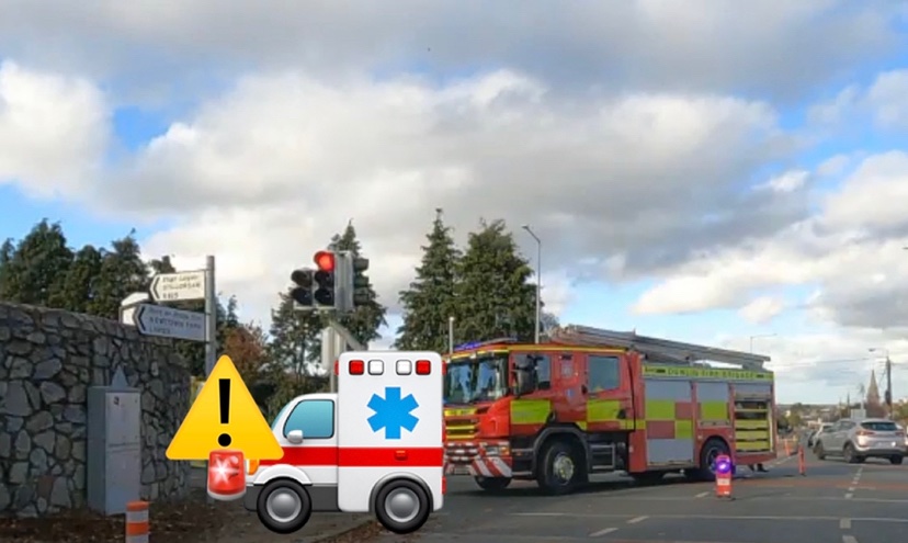 Many thanks to <a href="/AmbulanceNAS/">National Ambulance Service</a> &amp; multiple units of <a href="/DubFireBrigade/">Dublin Fire Brigade</a> for attending RTC in the Blackrock area this afternoon. Thanks also to <a href="/GardaTraffic/">An Garda Síochána</a> members from Blackrock. Thoughts and prayers with the injured party &amp; their family.
