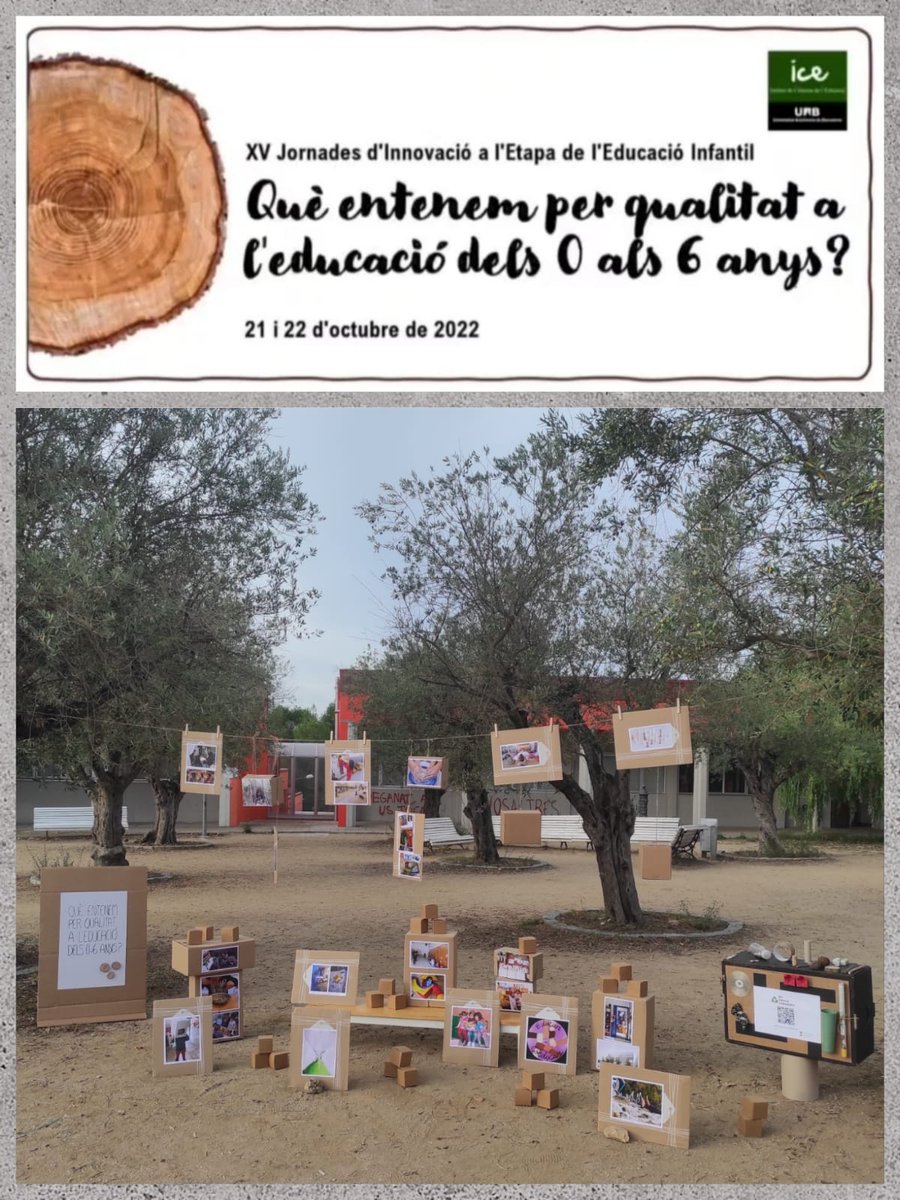 ICEUAB's tweet photo. Finalitzen les XV Jornades d'Innovació a l'etapa d'Educació Infantil. 2 dies on hem compartit experiències, sabers, experteses i un ferm compromís amb aquesta etapa educativa. L'enhorabona a tots els qui hi heu participat!

#ICEUAB #qualitat06 @UABBarcelona @EducacioUAB https://t.co/hpFmmTjDp4