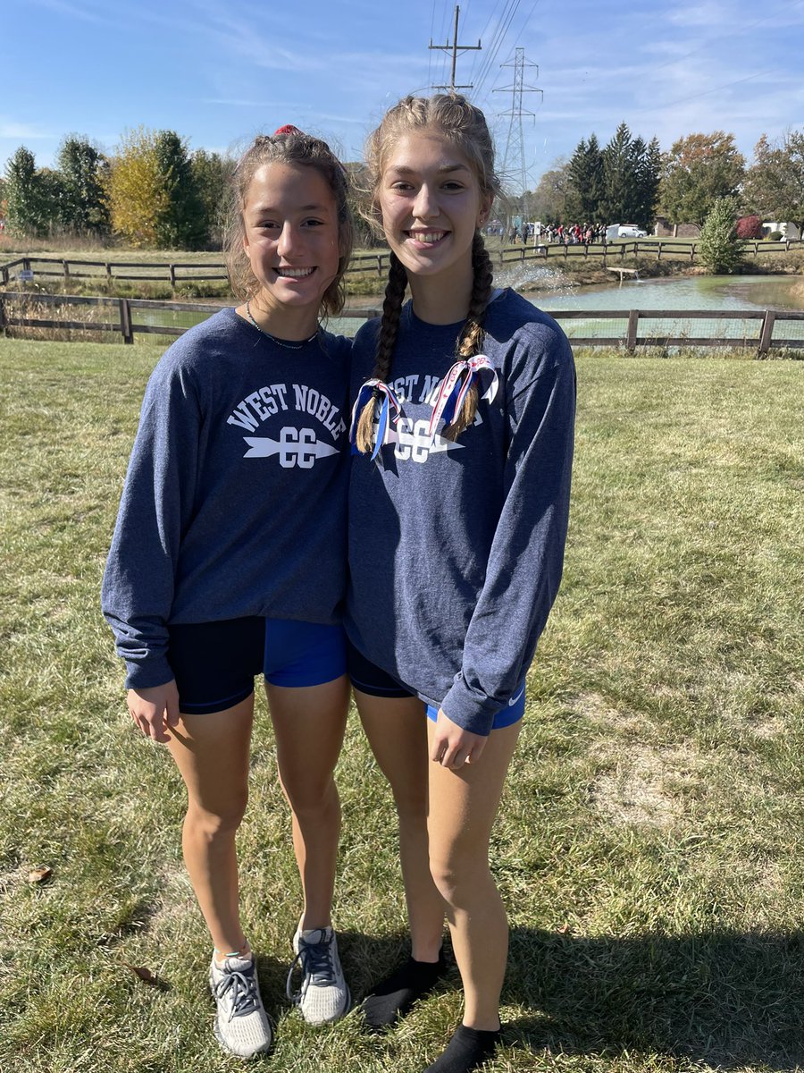 WestNobleAD's tweet photo. Great job to our XC runners today! Boy’s team finished 14th today. Top finisher was Grant Flora at 24th. Trinity Parson and Beth Christlieb ran in the girl’s race and finished 57th and 65th respectively. Complete results are at https://t.co/za7ExrUW17. Great job Chargers! https://t.co/uR2yzqGlt6