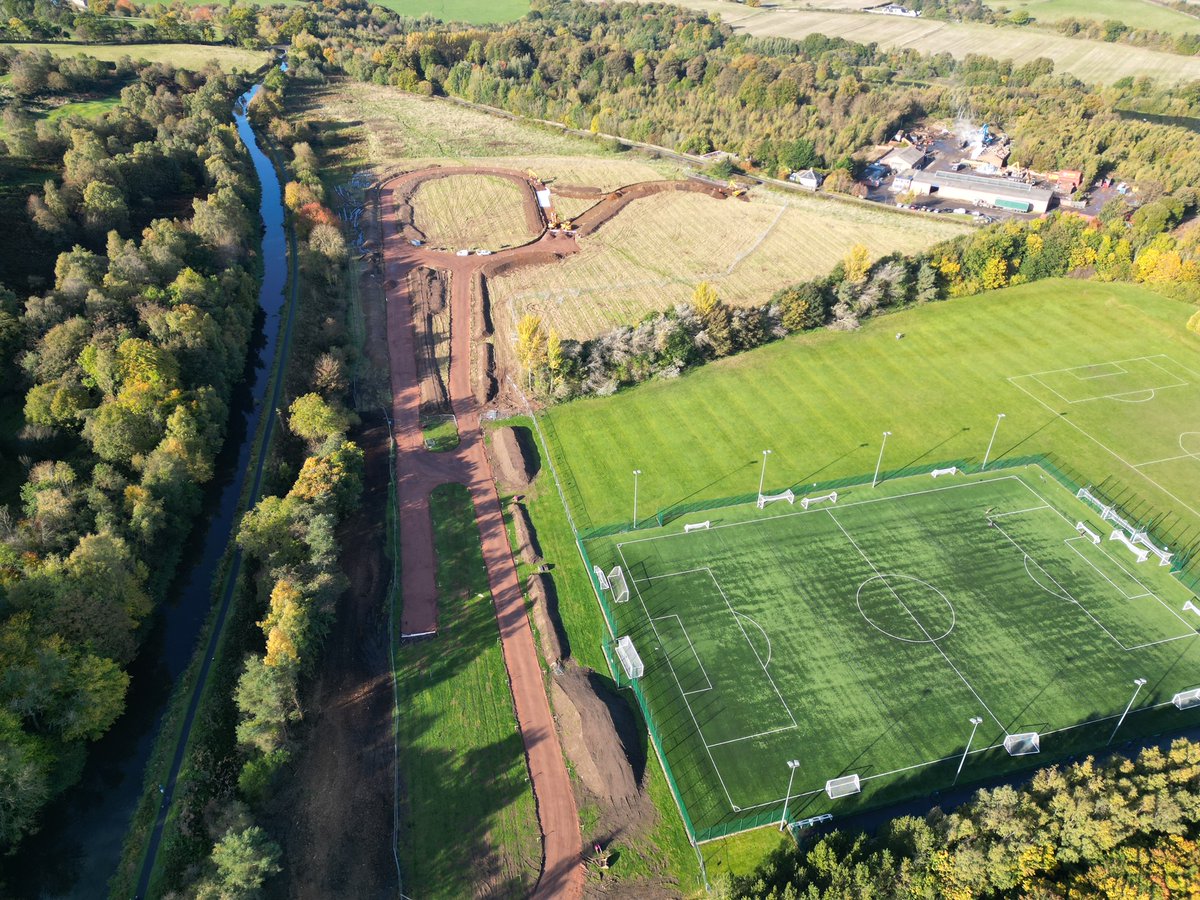 It's taking shape😍 RJ McLeod are really cracking on! 🦺 If you are a club, business or organised group who are keen to use the circuit, get in touch!
📷 By Malcolm Clapperton