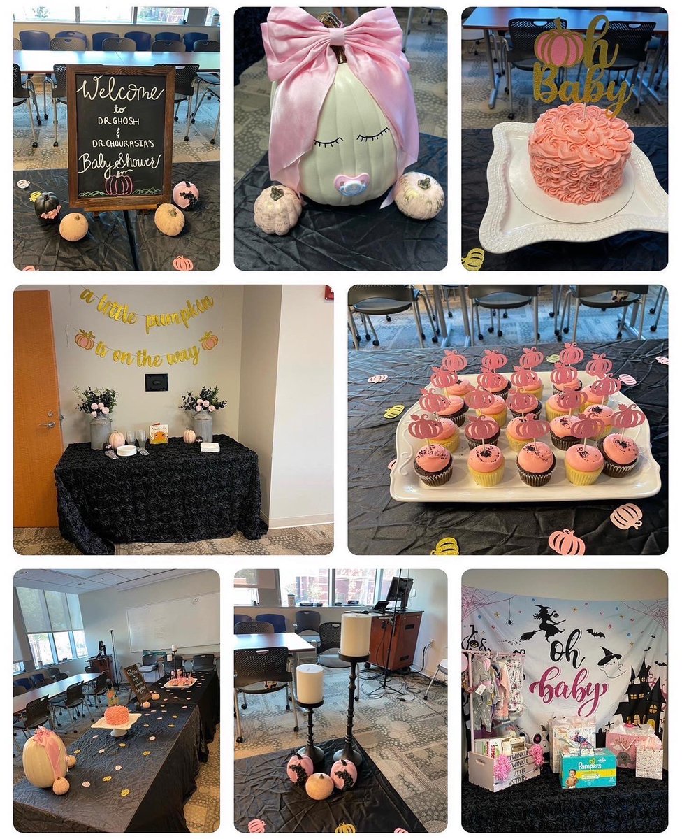 LeBNeuroscience's tweet photo. Had a great time showering Drs. Ghosh and Chourasia. A Sweet Little Pumpkin Is On Its Way!👶🍼 #LeBonheurNeuroscienceInstitute #NeuroscienceInstitute
#UTHSCchildneurology #LeBonheurChildrensHospital #UTHSCpediatricneurology #UTHSC #ChildNeurology #ChildNeuro #uthscchildneuro https://t.co/Ku2rBSmZ9K