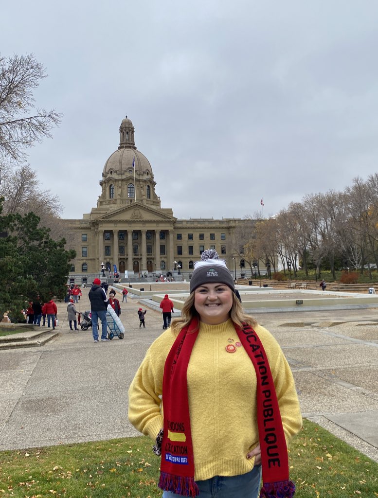 I am ready to stand up for Public Education in Alberta. Are you? #rally4ed #albertaeducation @albertateachers #local25 #greaterstpaul #localata
