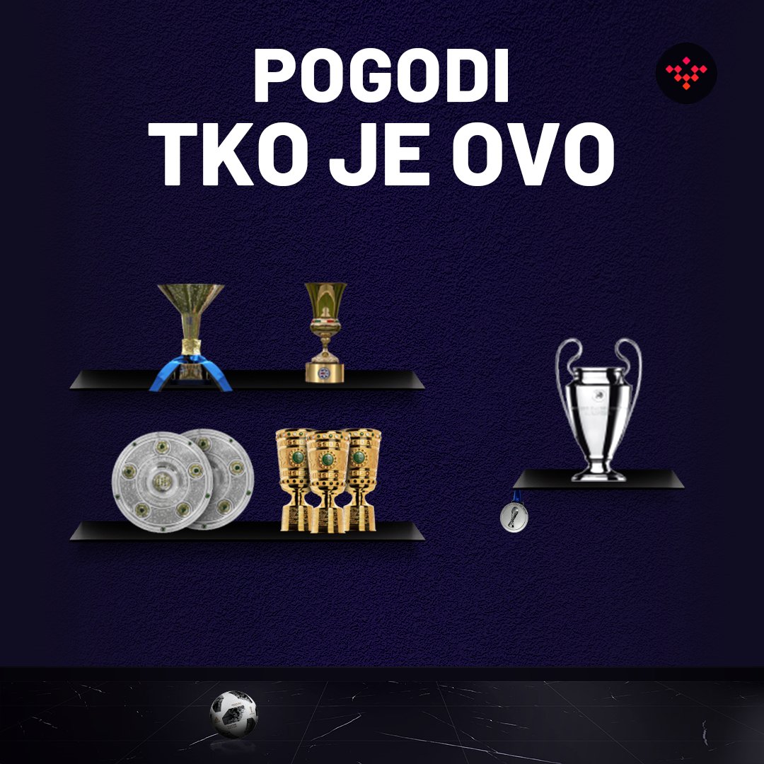 Let's see your football knowledge! 🧐⚽️ Which Croatian player won all the trophies from the picture? 🏆🏆🏆 Write to us in the comments! ✍️🤔 . #vatrenitoken #vatreni #football #reprezentacija #nogomet #hns #hrvatska #sports #web3 #blockchain #budiponosan #quiztime