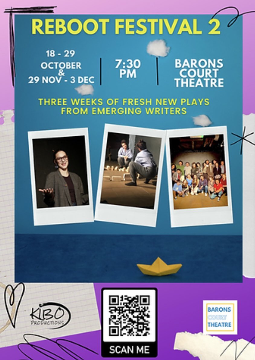 KiboProductions's tweet photo. Happy final night of Week 1 of the #RebootFest! Congratulations to the entire company for a brilliant week! https://t.co/WBjjJtG2cm