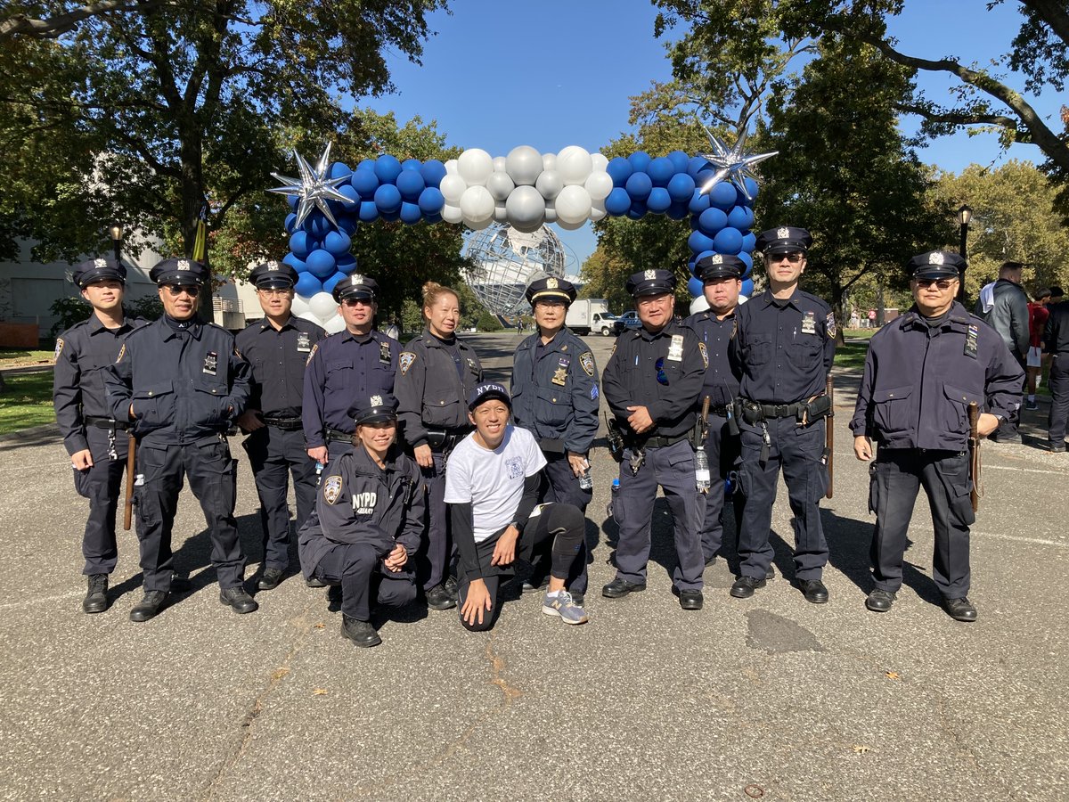NYPD109Pct's tweet photo. Thank you to the all PBQN Auxiliaries for your help at the 5K Run and Walk for Health and Wellness. Nice seeing our 109 Auxiliary PO Kwok running too. 

@NYPDQueensNorth 
@NYPDauxiliary https://t.co/ke60u8zXPL
