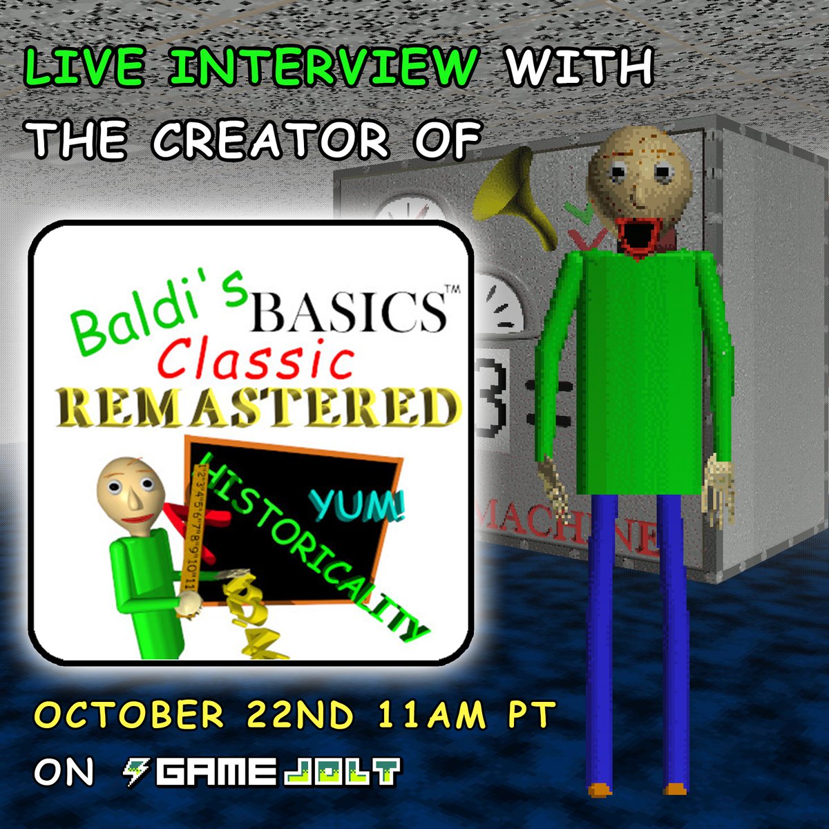 Baldi's Basics Plus but Baldi isn't Moving by mac500 - Game Jolt