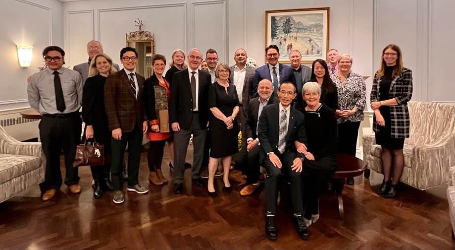 This week we celebrated the retirement of a #urology legend. It’s been such an honour to work with, learn from, and be inspired by Dr. Chin over the years! Congratulations! @SchulichMedDent @westernuSurgery @CanUrolAssoc @JDCampbell_MD @AlpSener2 @SumitDavePedUro @MelissaJHuynh