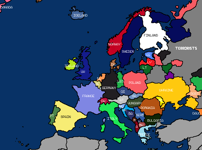 Petserimaakond's tweet photo. Map of Europe 🇪🇺 https://t.co/v5fLfR6hzM