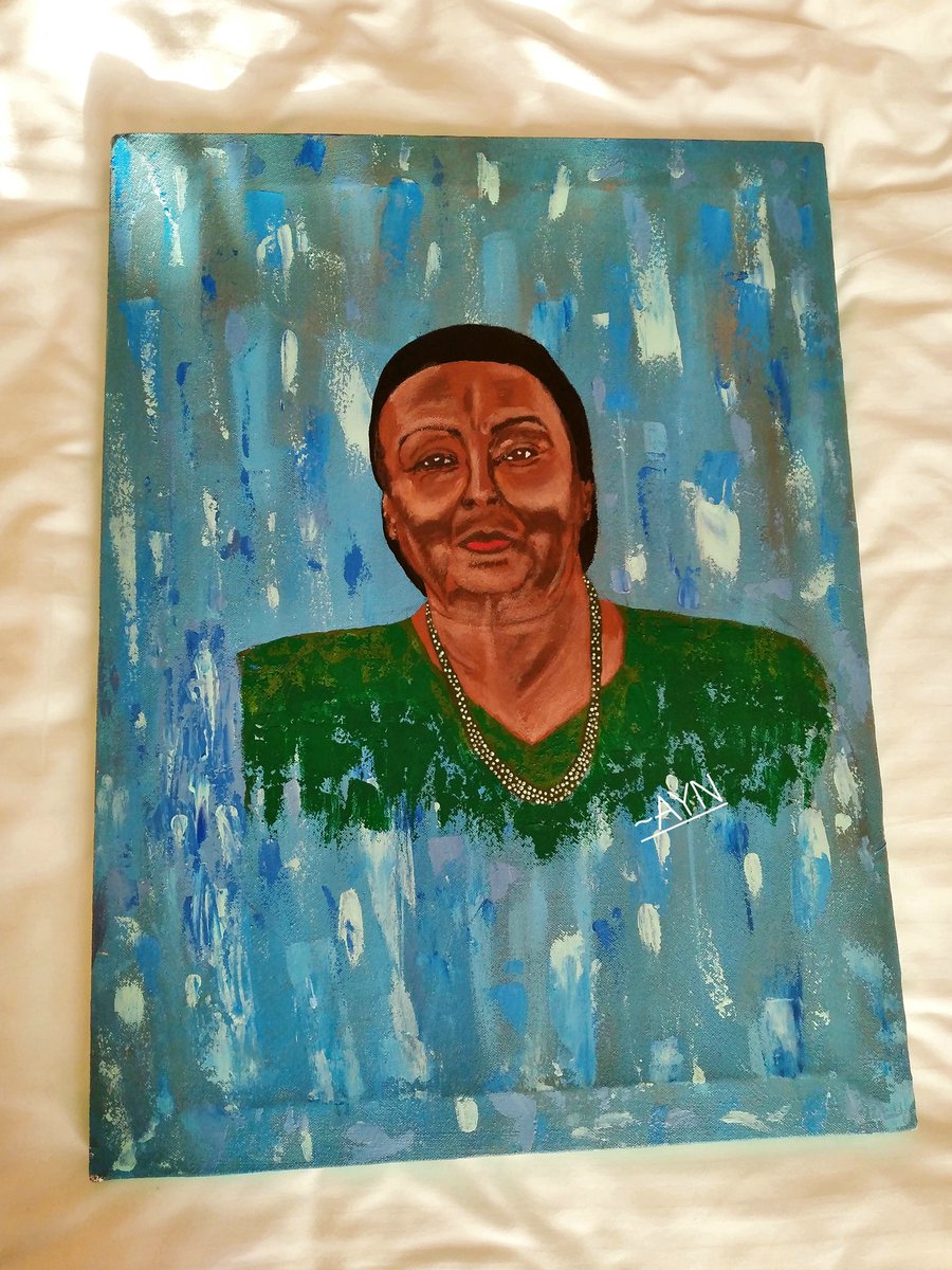 ayn_saed's tweet photo. Edna Adan, 29 SEP 2022.

.
.
.
.
.
.
.
.
#somaliart #somalilanders #somaliland #ednaadanismail #painting #artpainting #portraitpainting #art #somaliart #abstract #artist #ArtistOnTwitter  #painting #painter #acrylicpaint https://t.co/8RAWk9JzZv