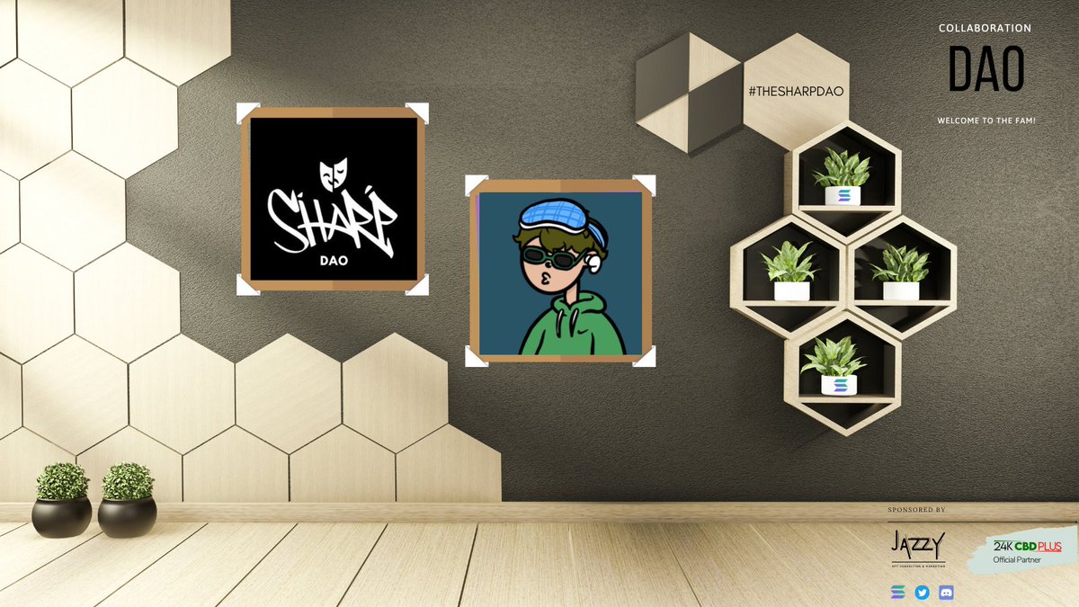 TheSharpDAO's tweet image. We are super excited to announce our partnership with @NerdsSolana 🔥🚀
This collab will benefit our #nftcommunities while strengthening our projects!
Welcome to the Sharp Fam! 

#SolanaNFTs #nfts #thesharpdao