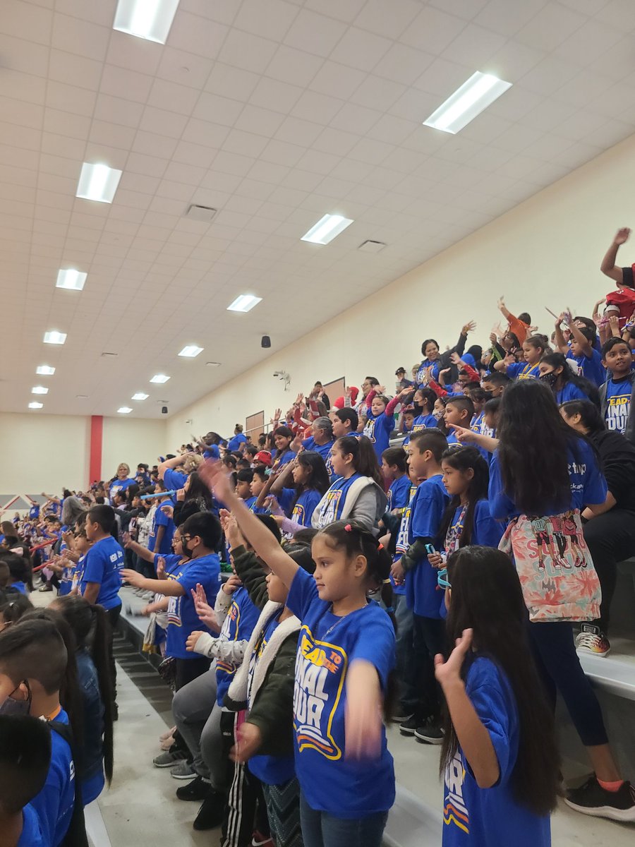 Pine Burr 3rd grader scholars had a blast pumping it up at the Read to the Final Four Pep Rally! What a great Friday morning. 
#pineburrcisd
#theclevelandway