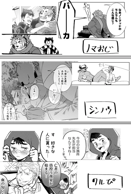 相手によって主1くんの性格がちょっと変わる語り 