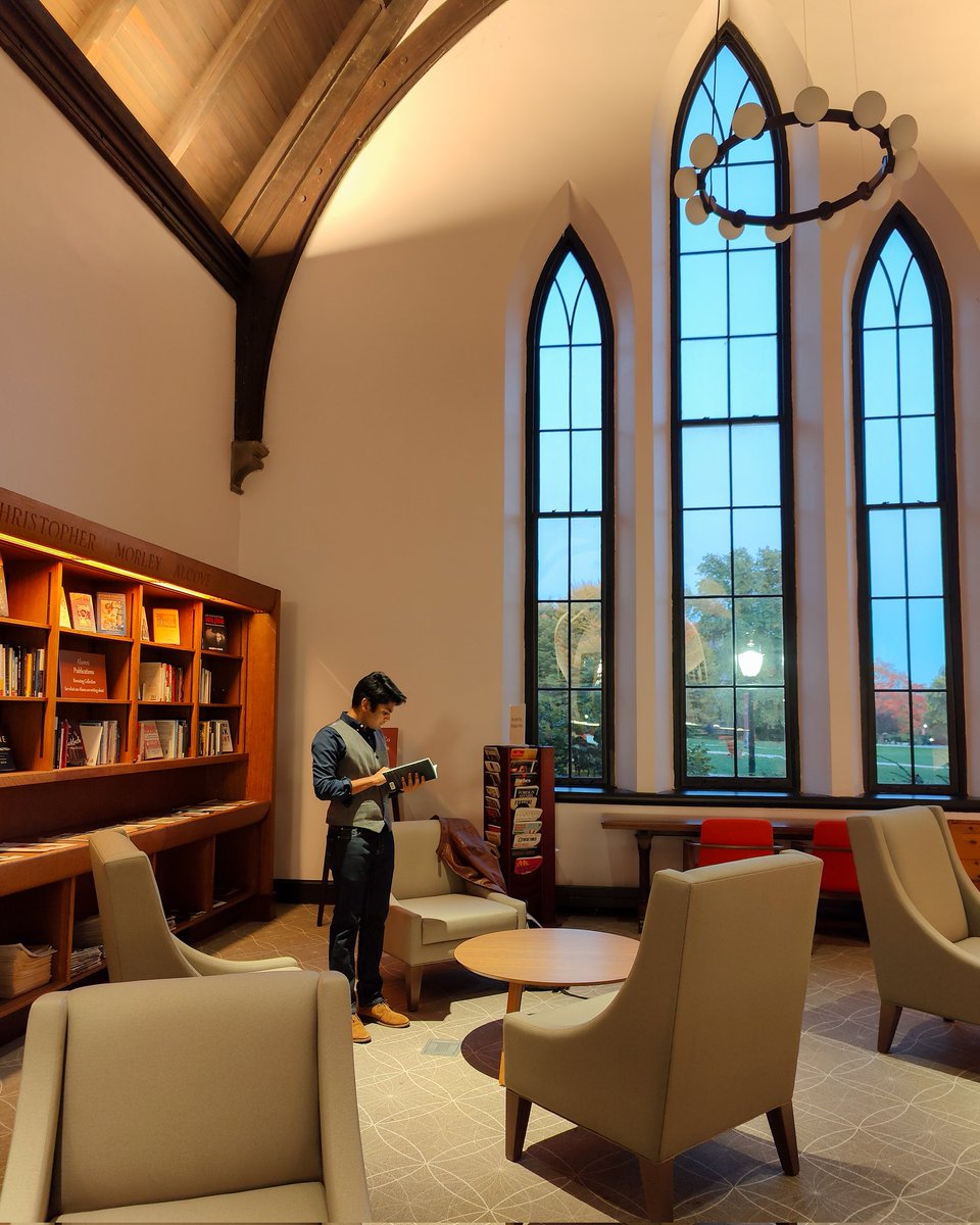 Caught #reading a page on "Identity as Fiction" <a href="/HCLibraries/">Haverford Libraries</a>