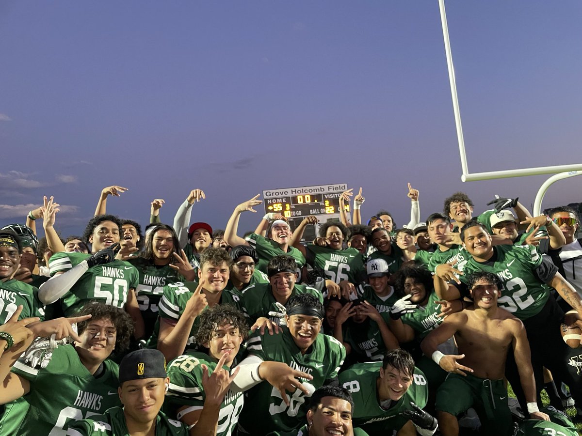 The last two years on senior night I’ve cried during pregame talking with our seniors at two different schools. Two groups of kids that gave everything to their school, football program, and our coaches and me. Excited to get at least another week with these guys. 💯/💯1/