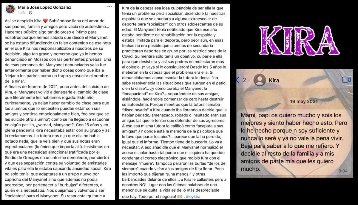 José Manuel López Viñuela - Padre de Kira López tweet media