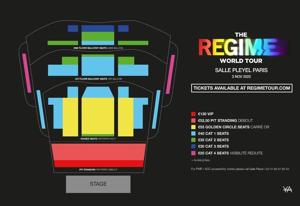 _mirai_______'s tweet photo. I'm selling 2 tickets for #DPRinParis (golden circle seats) for November 3rd in Salle Pleyel. 
Let me know if you're interested❤
#REGIMETOUR #DPRRegimeTour #DPRinParis #ticket #dprticket #regimetour https://t.co/X72qUBSvqf