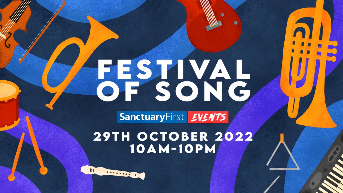 On the 29th of October we're having a #FestivalofSong here on Sanctuary First!
sanctuaryfirst.org.uk/blog/festival-…
Every hour on the hour a member of the Sanctuary First Community will share live a song of worship and praise. Watch on Facebook, our website and our App!
<a href="/churchscotland/">Church of Scotland</a>