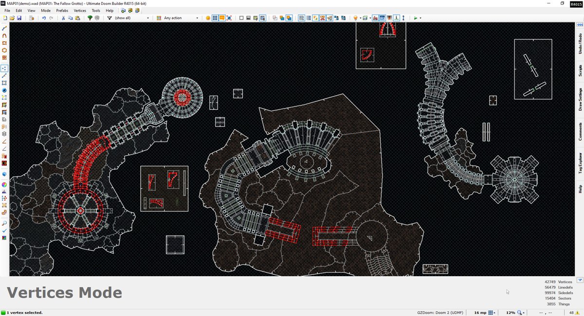 AgeofHellGame's tweet photo. The new tutorial section for the AoH demo is coming along nicely. Exploring a new work flow as well which will hopefully speed things up and help with optimisation (all hail the UDB model export tool).
#screenshotsaturday #gzdoom #ageofhell #indiegame https://t.co/SQ8bQySCWB