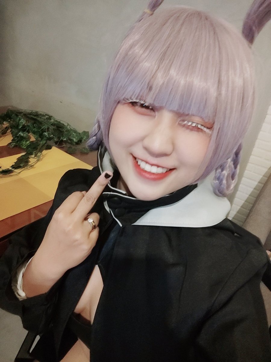 KangCarleen05's tweet photo. Shoot again 😅
#nazuna #nanakusa #callofthenight #cosplayer https://t.co/ouSH5ffDHF