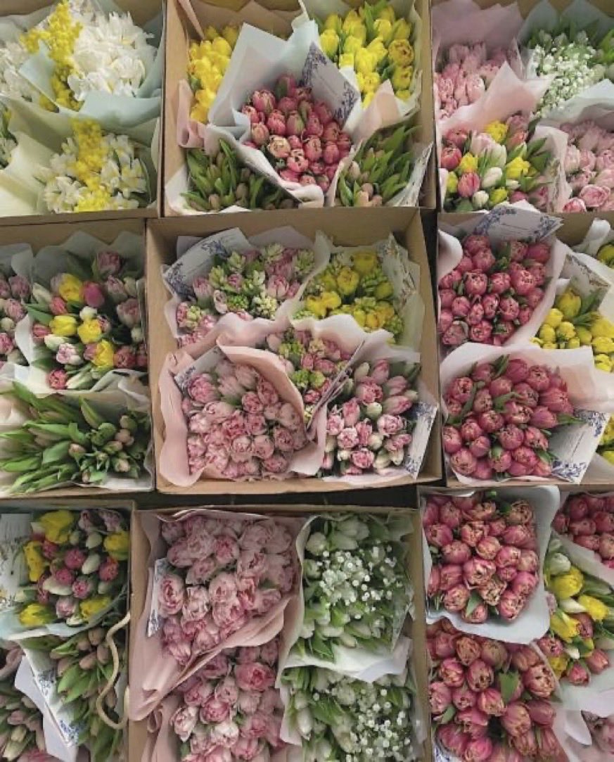 flowers, and more flowers.