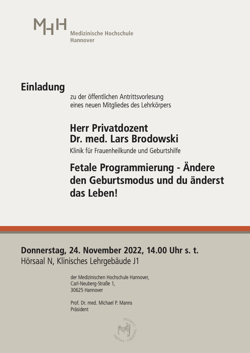 ReproNatH's tweet photo. Congratulations to Lars Brodowski who started at #ReproNatH as student assistant, moved on to do his MD doctoral thesis on #ECFC and #preeclampsia with us and finished residency in Ob/Gyn at #MHH. Now at consultant level he received his promotion as an academic lecturer. https://t.co/L4TFLKReI8