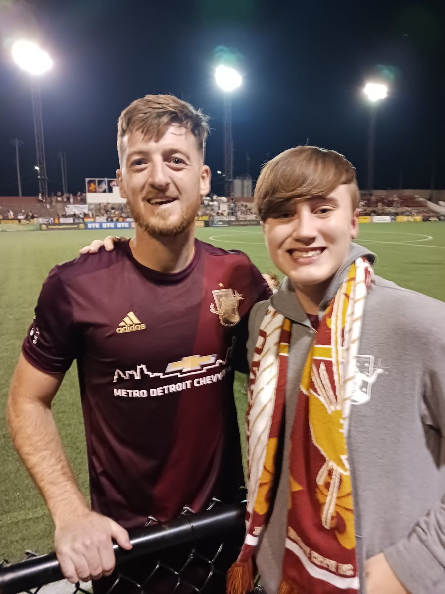 Let's go city. Hope you are healthy enough to play and you shut them down tonight. <a href="/stevecarrol/">Stephen Carroll</a> our captain. <a href="/DetroitCityFC/">Detroit City FC</a>