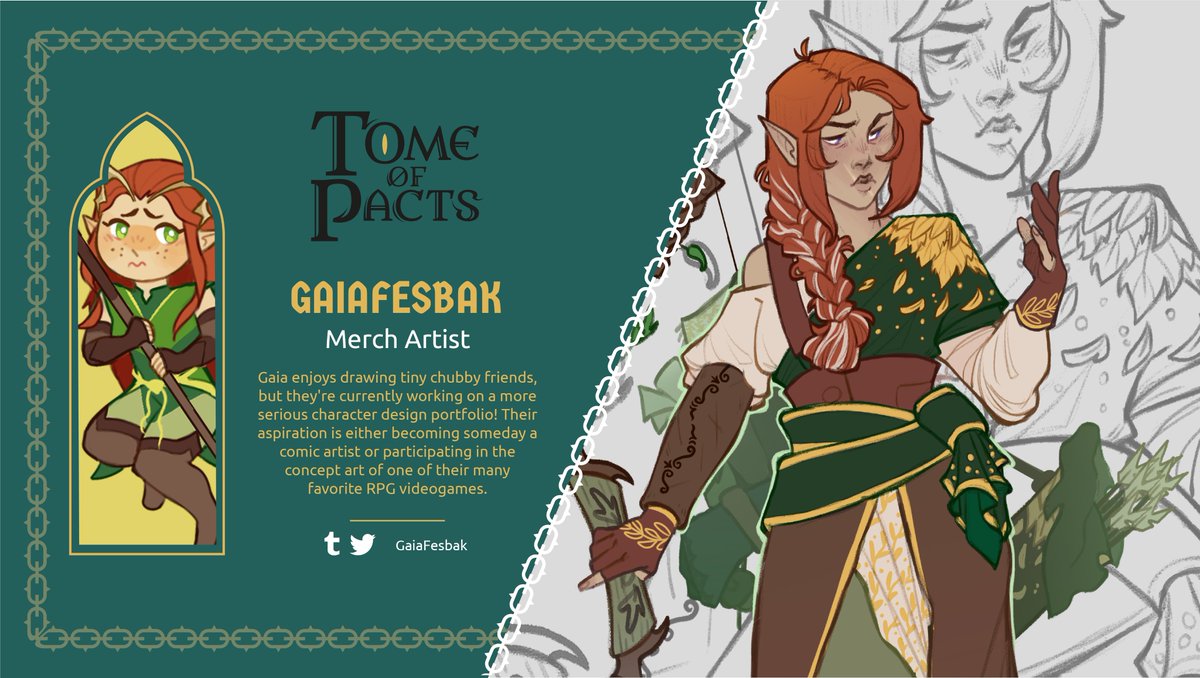 SleepyWyrm_Ed's tweet photo. Meet @GaiaFesbak, the first merch artist we are introducing! They have created the sticker sheet you can get starting on the Divine Worshiper tier. You will find their designs equally interesting and adorable! https://t.co/hU6Ilqadw3