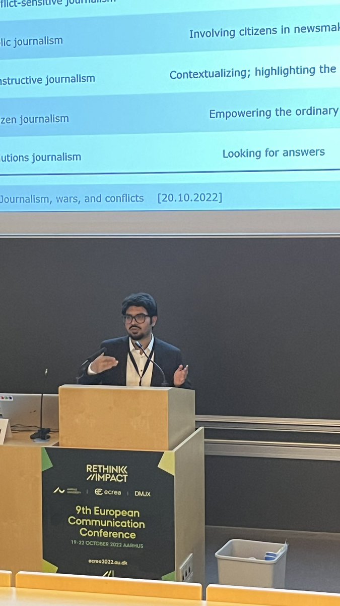 thesultanmalik's tweet photo. Thrilled to have presented at @ECREA_eu 2022 about the conceptual advancement of peace journalism. Acknowledgements are in order for @annikasehl @kretzschmar_s @alttaler for the constant support.
#ecrea22 #aarhusuniversitet #unibw #dtec https://t.co/N3usvnhIrh