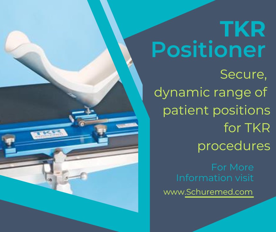 SchureMed's tweet photo. This easy-to-use device is completely rigid once locked and allows you flex, extend, tilt, rotate and lock tight with one quick turn of the knob.

#healthcareinnovations #americanmade #americanmanufacturing #orthopaedicsurgeon #orthopedics #kneereplacement #kneereplacementsurgery https://t.co/FF5s70Ibks