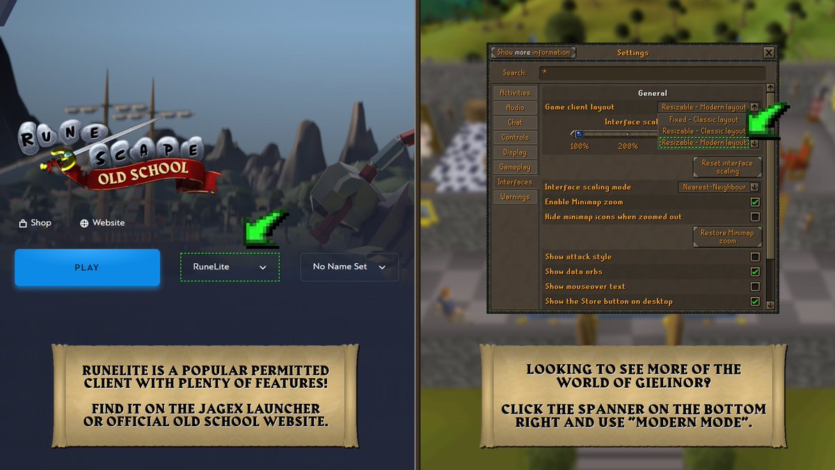 Old School RuneScape tweet media