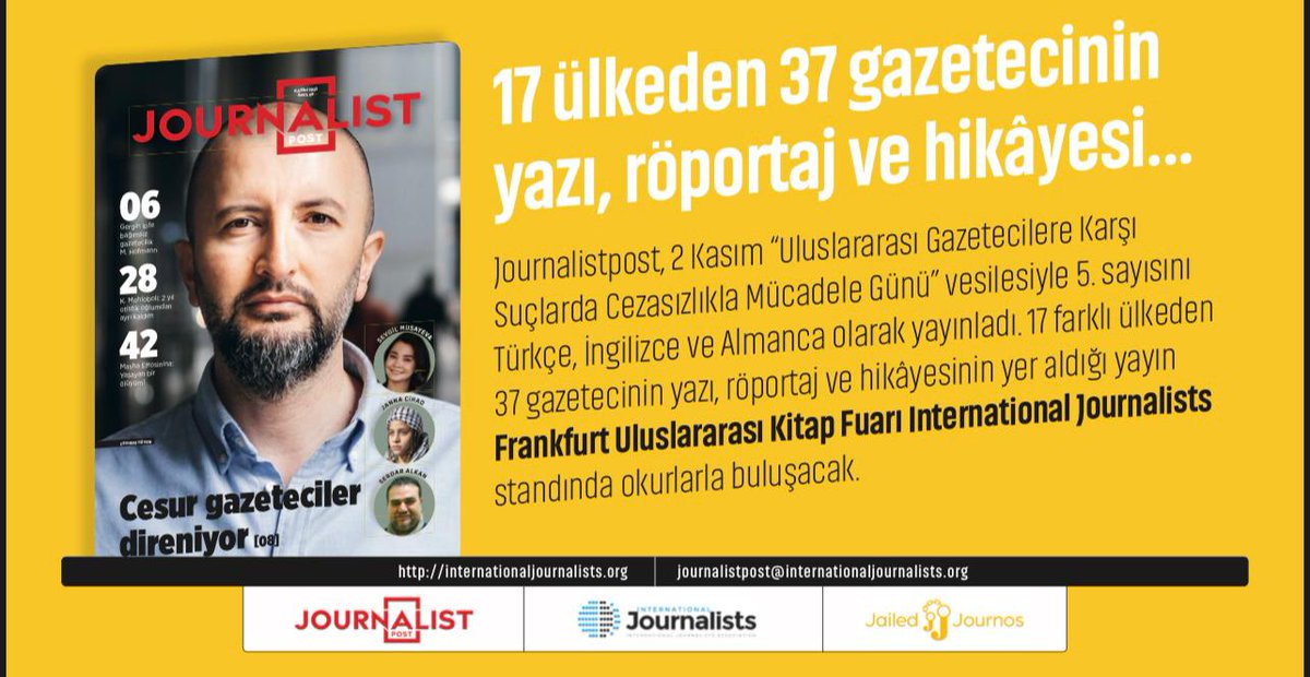 ismailykaya's tweet photo. Tüm baskılara rağmen gazeteciler direniyor.. Sayıları çok fazla olmasa da Onlar kalemleriyle gerçekleri yazıyorlar, yazmaya da devam ediyorlar.
Bize de destek olmak düşer..

🔻
SesinizOlmaya Geldik
@DFGDernegi
@TGS_org_tr@MKuleli

@HlyaOru10 https://t.co/0SIO0I72Wb
