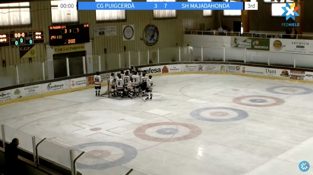 🐻🏒🥅⚪️🔴
RESULTADOS DEL FINDE  · 22 oct 2022 · J7
💥 Magnífico primer tiempo y superioridad en todos los periodos.
¡Los junior vencen de nuevo al equipo ceretano!

🐝 C.G. PUIGCERDÀ - 3
🐻 C.D.B. LA NEVERA - 7
1-4, 0-2, 2-1

#icehockey.
#hockeyhielo
#HockeyHieloES
#LNHH_U20