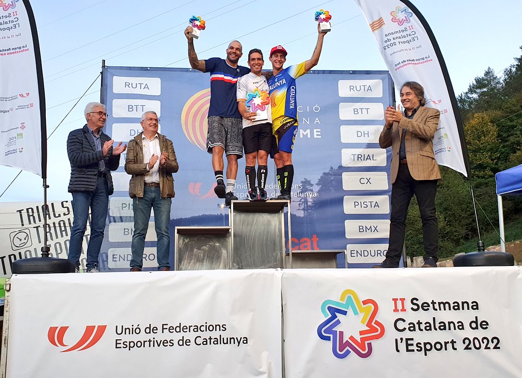 trialsport's tweet image. SETMANA CATALANA DE L&apos;ESPORT ➡️ TRIAL 🚴🏼

🥇Vera Barón 
🥈Nina Reichenbach
🥉Laia Esquís

🥇Dani Barón
🥈Vincent Hermance
🥉Eloi Palau

#SCE2022