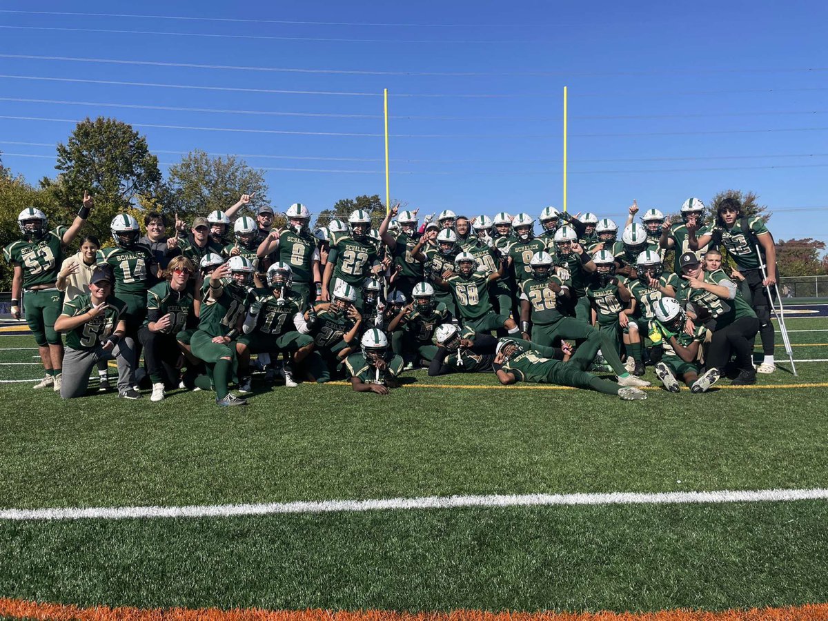 SHSCougarPack's tweet photo. Cougars Win!!!! The football team defeated Gloucester Catholic today 33-26 to become the Division Champs! The players of the game were awarded to TJ Hymer and Kenai Simmons! https://t.co/MmDygY4HMt