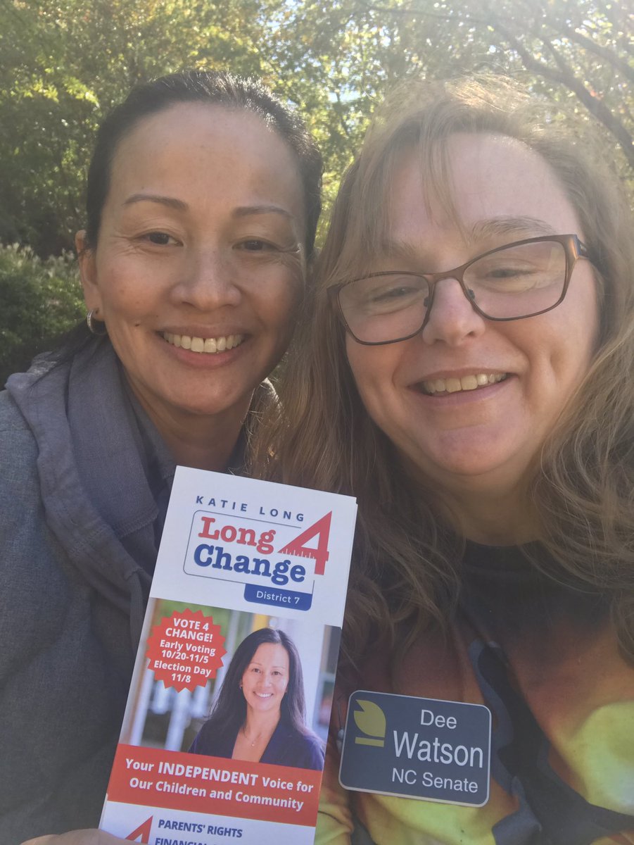 Freddie4Love's tweet photo. Great time working early voting. I s met @Long_4Change a mutual of @MEGA4NC! https://t.co/F7yIfD2zeD