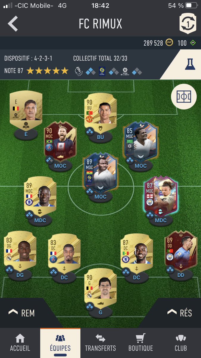 57_Rimo's tweet photo. Le p’tit Ney en rouge @TwinsFifaHD @PassionGaming30 @mohlekingFUT @AnthooDbs https://t.co/TZ9c4Vs37f
