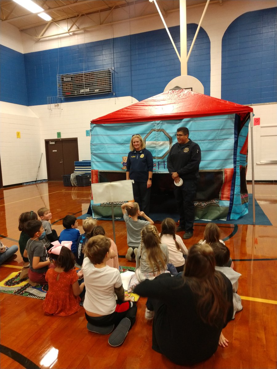 301Lions's tweet photo. Thank you Elburn Fire Dept. for your continued partnership! Students at Lily Lake enjoy learning from you! #FirePreventionMonth https://t.co/23tySJTdrH