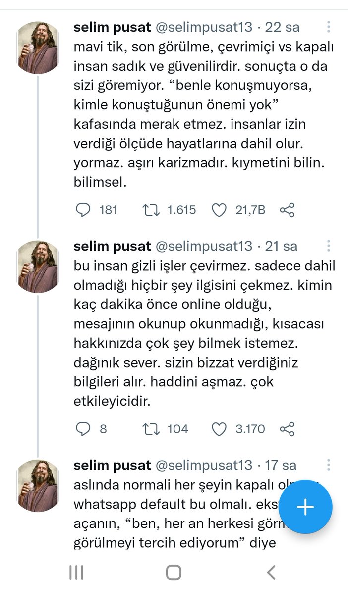 AvzelDogan's tweet photo. @mirkovich_ Hiç öyle düşünmüyorum bugün şu yazıya denk geldim o kadar doğru buldum ki🌸 https://t.co/epsFhpxnJw
